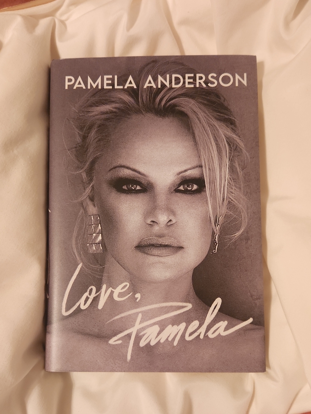 "Love, Pamela" Hardcover Book